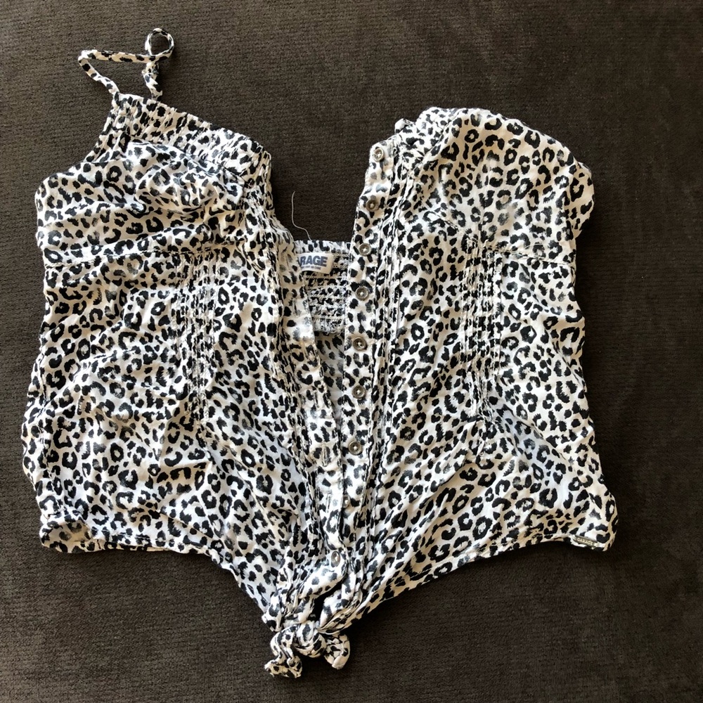 Black & white Girls top